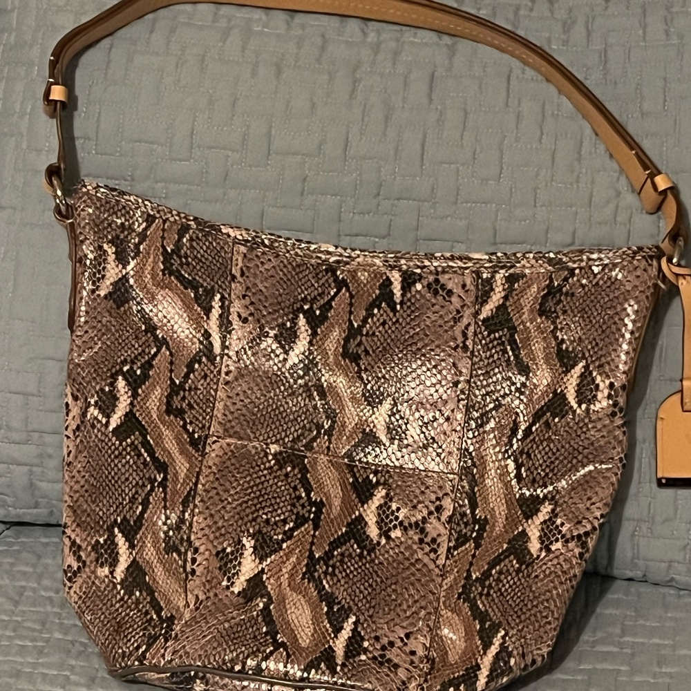 Cole Haan Snake Skin Bag
